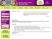 Tablet Screenshot of eauderobec.org